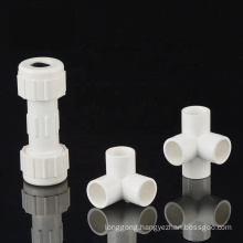 1/2"-4" Pipe Fitting PVC  Equal Tee Fitting SCH40 For Water Supply